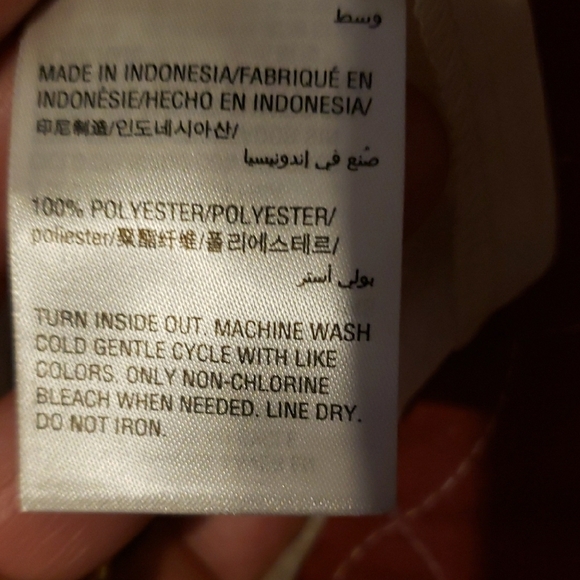 INC International Concepts Gold Cream Sleeve Blouse,zise M. - Picture 4 of 5